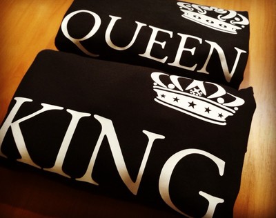 Парные свитшоты King-Queen