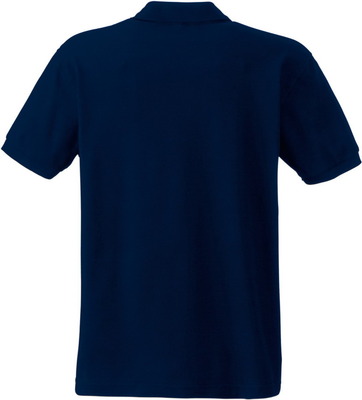 Майка поло темно-синяя мужская