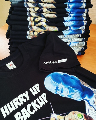 Майки с цветной печатью