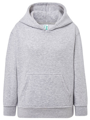 Детская пепельный-меланж толстовка байка худи