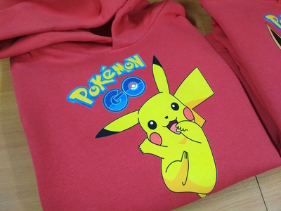 Детские худи с печатью покемонов