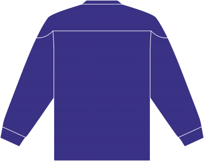 Печать на синей хоккейной форме