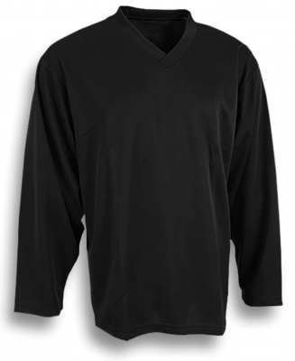 Хоккейная майка джерси черная