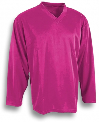 Хоккейная майка джерси розовая