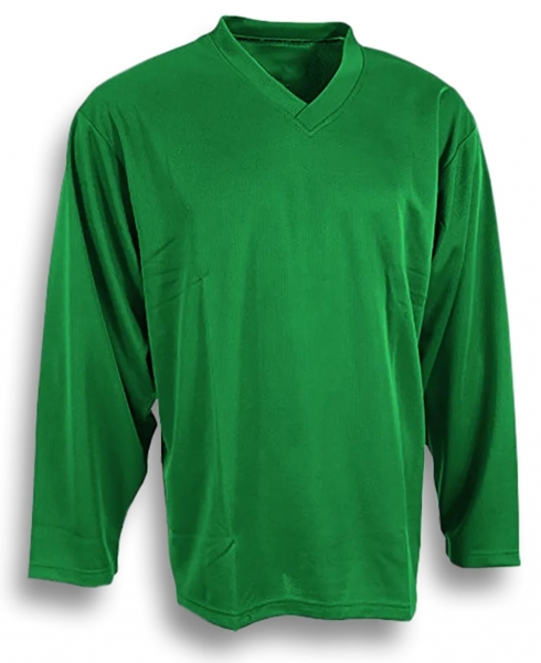 Хоккейная майка джерси зеленая