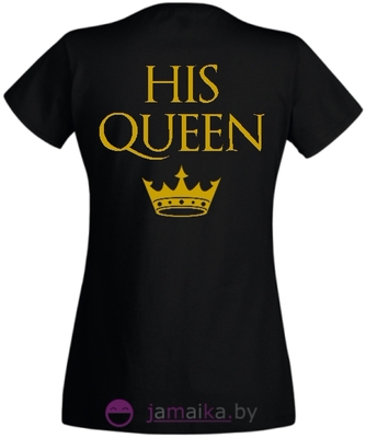 Парные майки The King His Queen