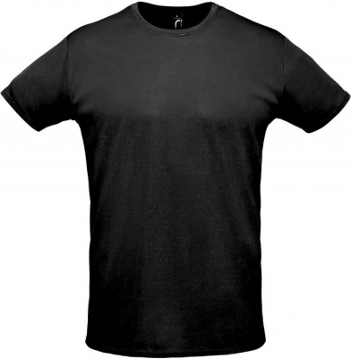 Майка спортивная черная мужская