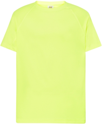 Майка спортивная неоново желтая мужская