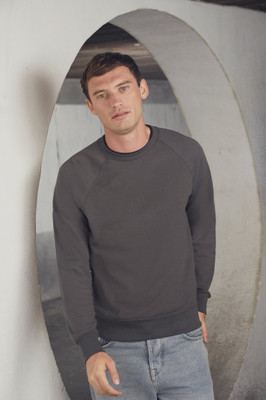 Мужской зеленый свитшот